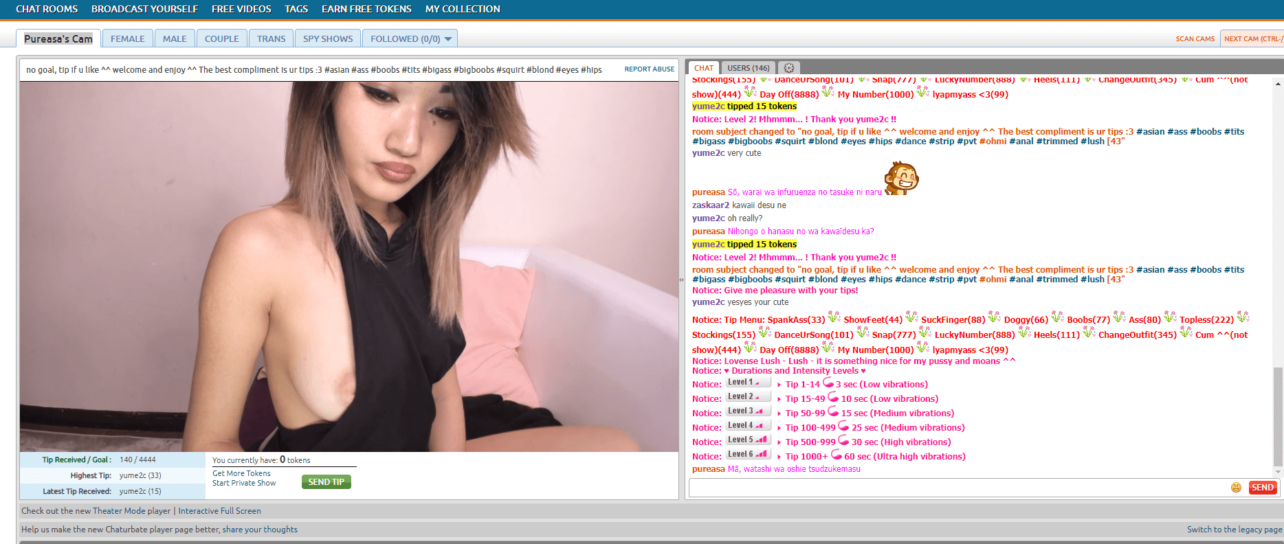 free asian cam chat