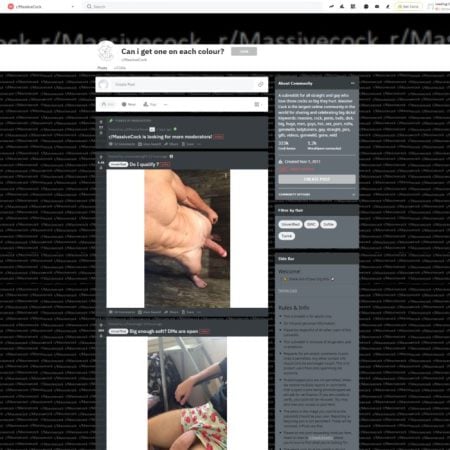 Reddit MassiveCock
