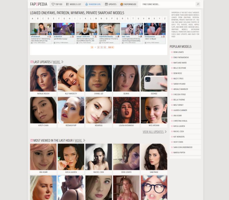 fapopedia.net pregled Najboljša pornografija Snapchat