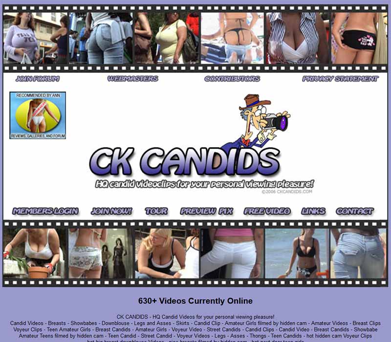 אתר פורנו של CKCandids Review
