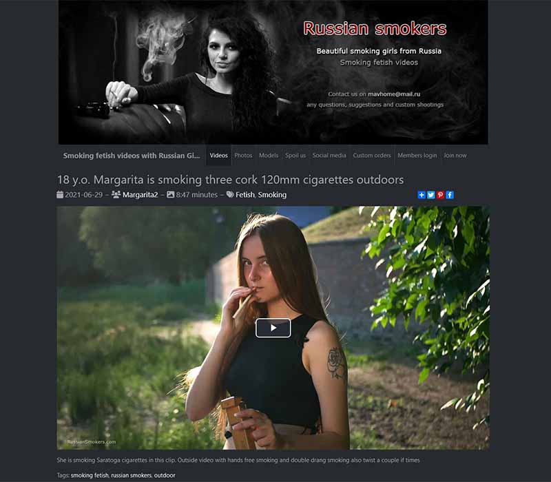 Revista Rusă Fumători