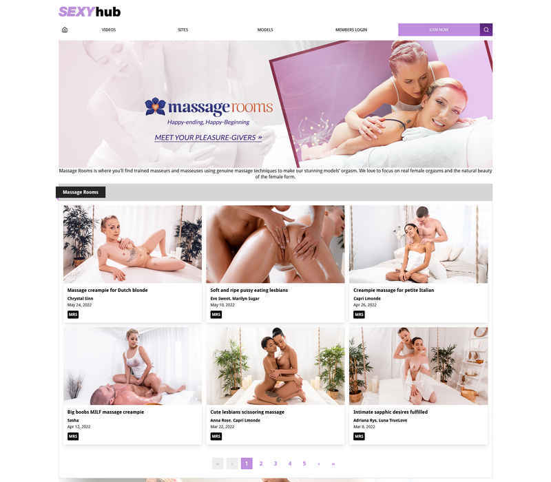 Massagerooms - MassageRooms Review - Massage porn sites 2023