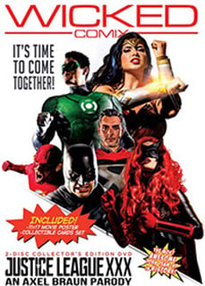 Justice League XXX poster