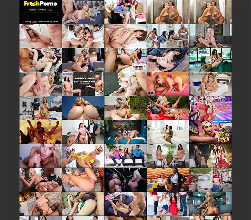 FreshPorno Homepage