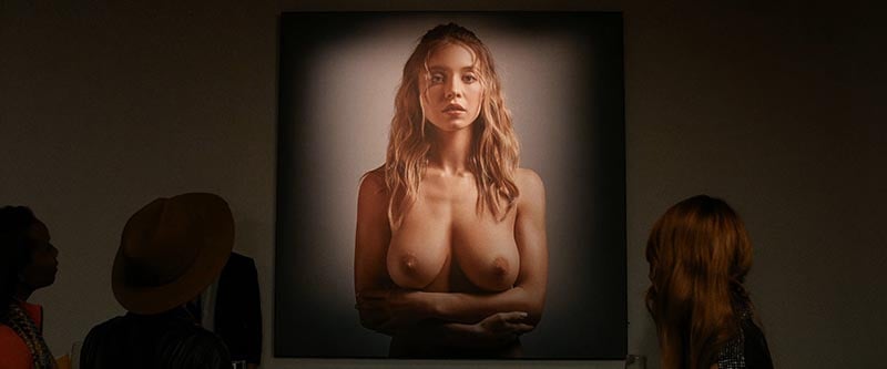 Sydney Sweeney - Nude Painting - The Voyeurs