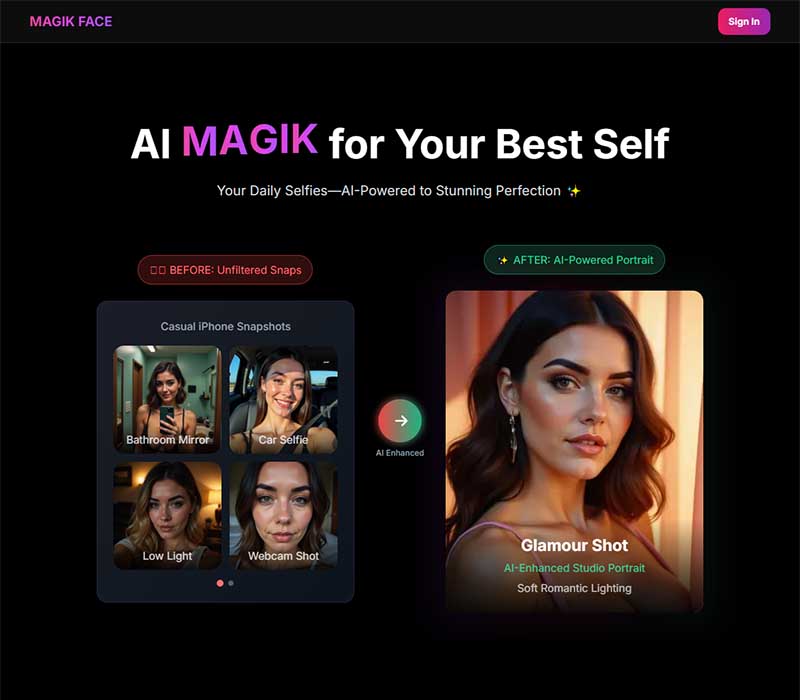 Recenzie AI Magik Face