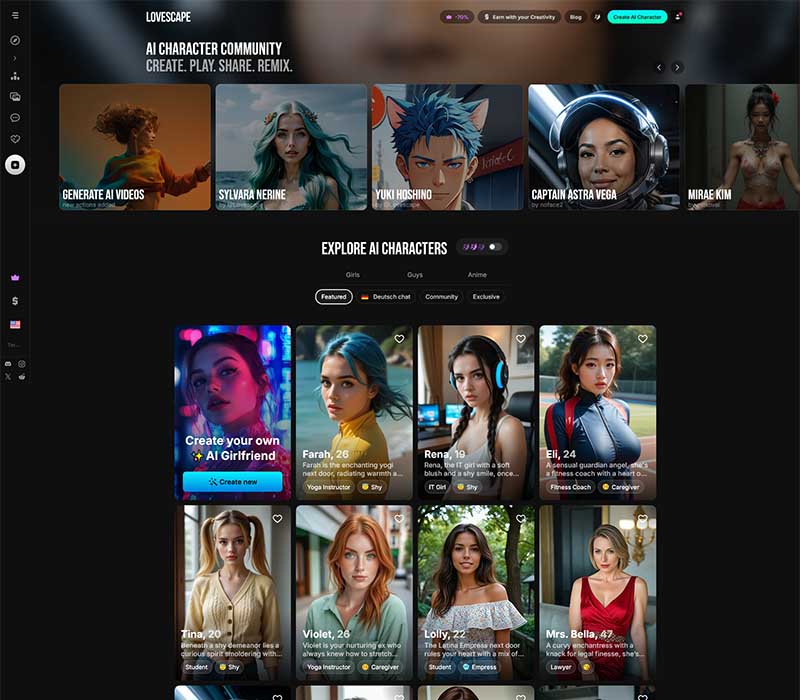 LoveScape AI Porn Bewertung