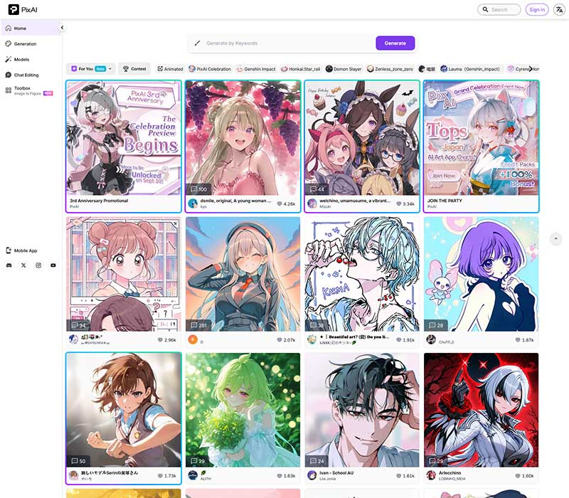 Огляд Pixai
