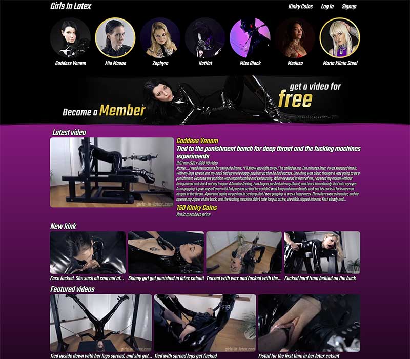 GirlsInLatex Pornobewertung