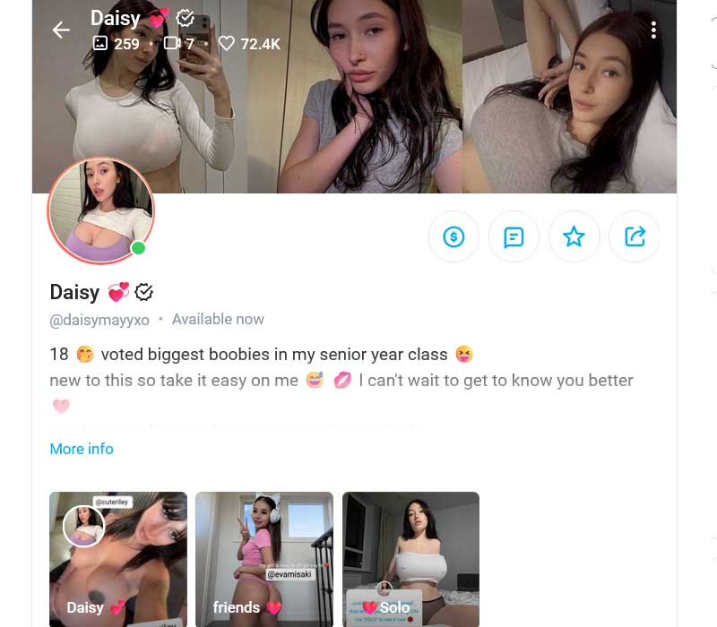 Daisy Mayyxo OnlyFans Seite
