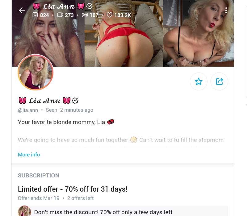 Lia Ann OnlyFans