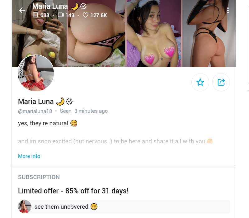 Maria Luna OnlyFans