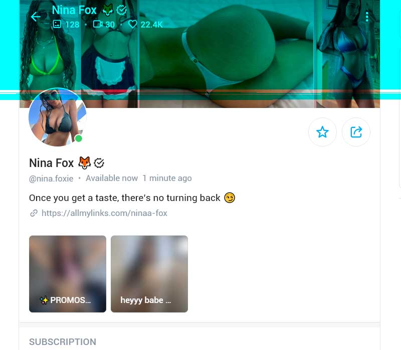 Nina Fox OnlyFans