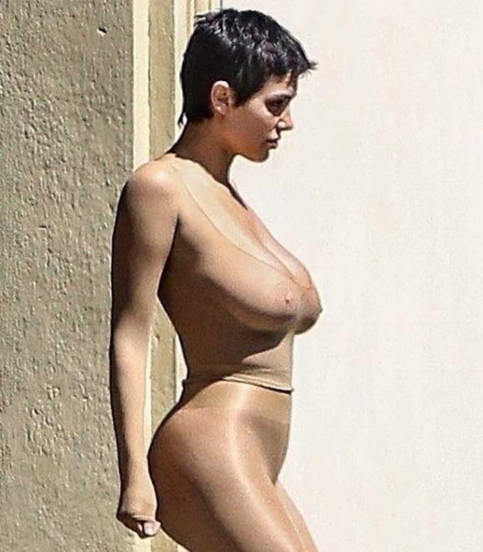 Bianca Censori Grammy naken