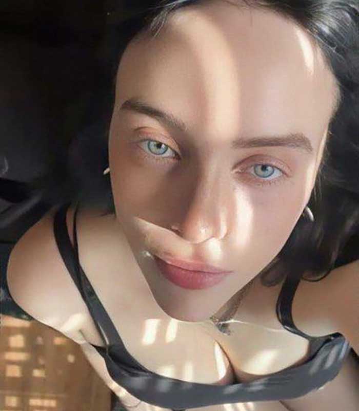Billie Eilish-selfie