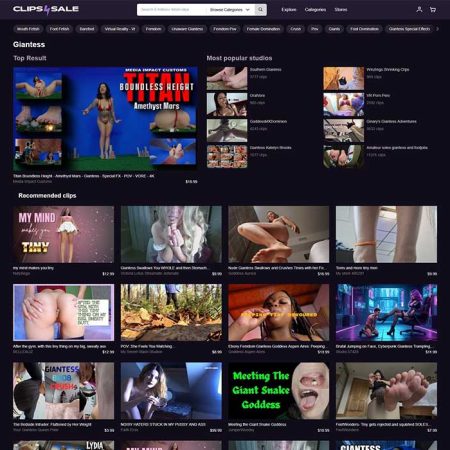 Clips4Sale Gigantess