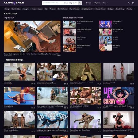 Clips4Sale Ridicați și transportați