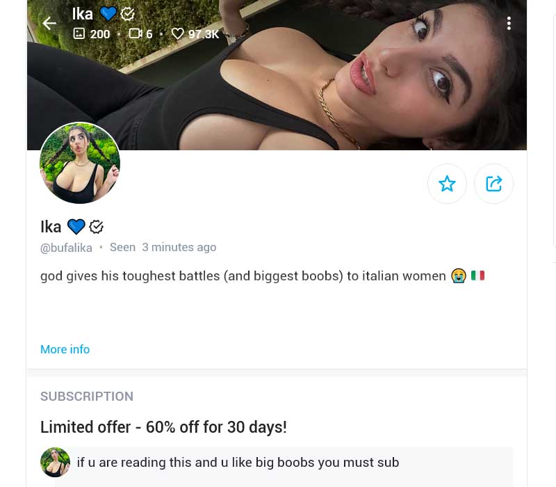 Bufalika OnlyFans