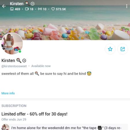KirstenTooSweet