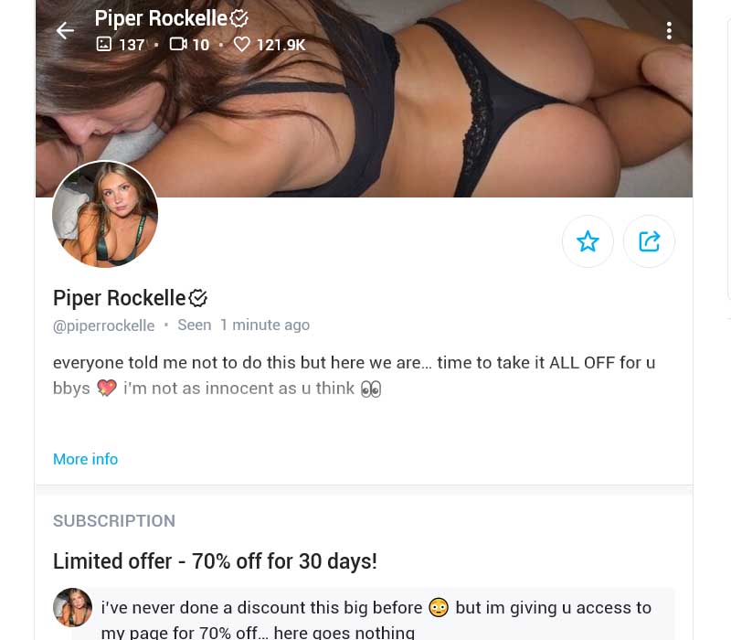Piper Rockelle OnlyFans